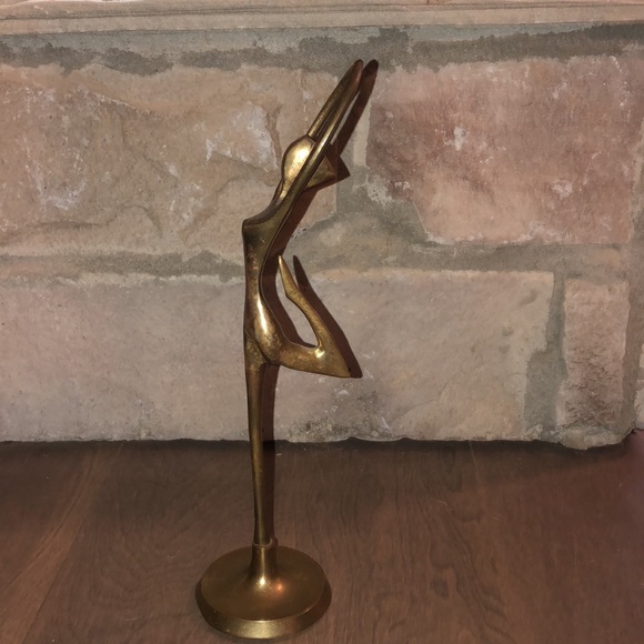 Other - Vintage brass ballerina dancer